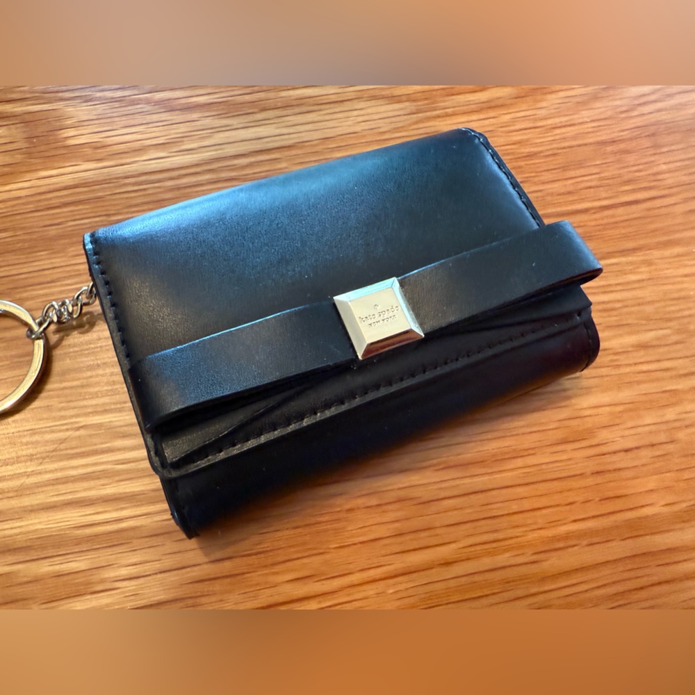 KATE SPADE Montford Park Leather Bow Wallet